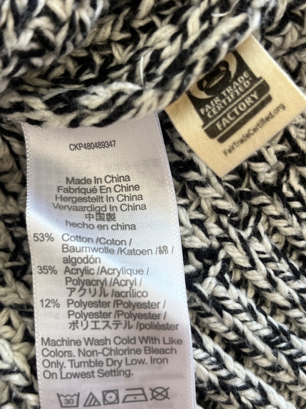 Wide Rib Turtle Neck Sweater - Picture 6 of 6